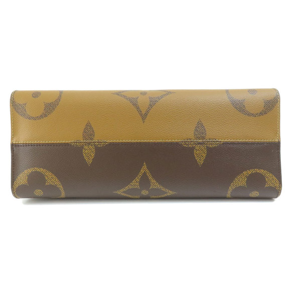 Louis Vuitton On The Go MM Monogram Giant Tote Bag Monogram Reverse - Picture 4 of 9